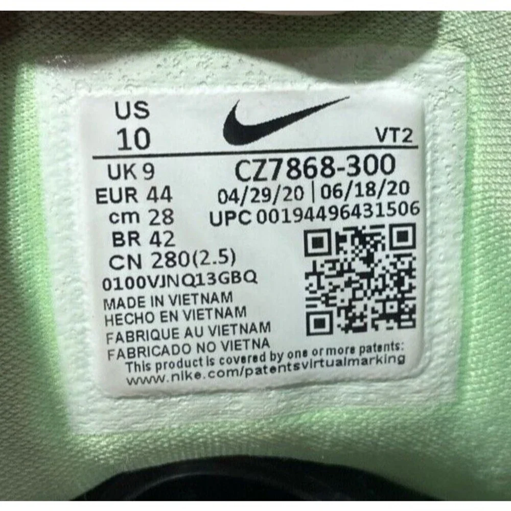 Nike Mens Air Max 97 CZ7868-300 Blue Casual Shoes Sneakers Size 10 - Picture 8 of 8